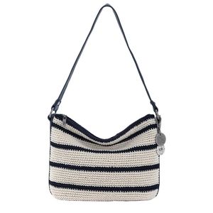 The Sak Striped Demi Crochet Handbag